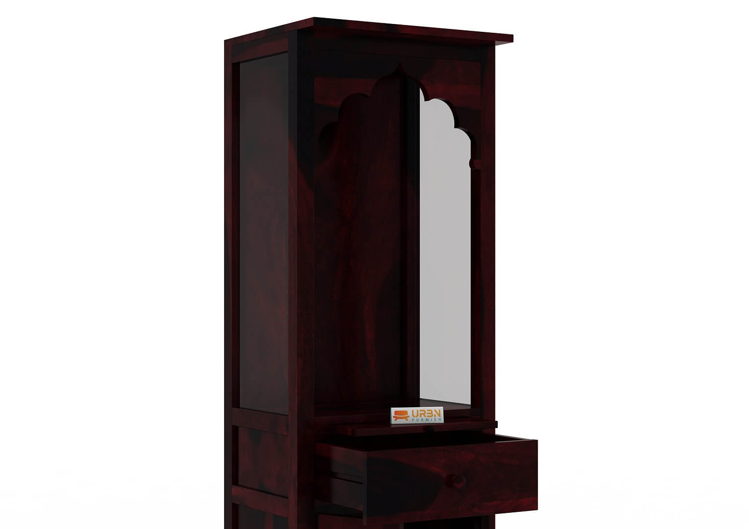 Ganpati Home Temple (Honey Finish) - Urbnfurnish