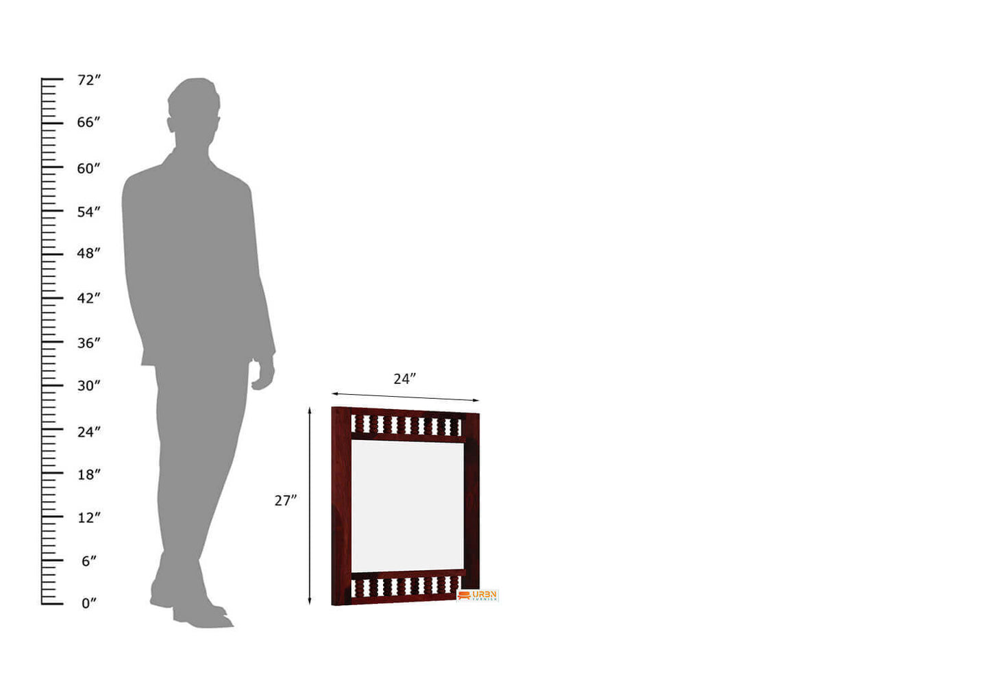 Gaper-Small-Mirror-Frame-Mahogany_4