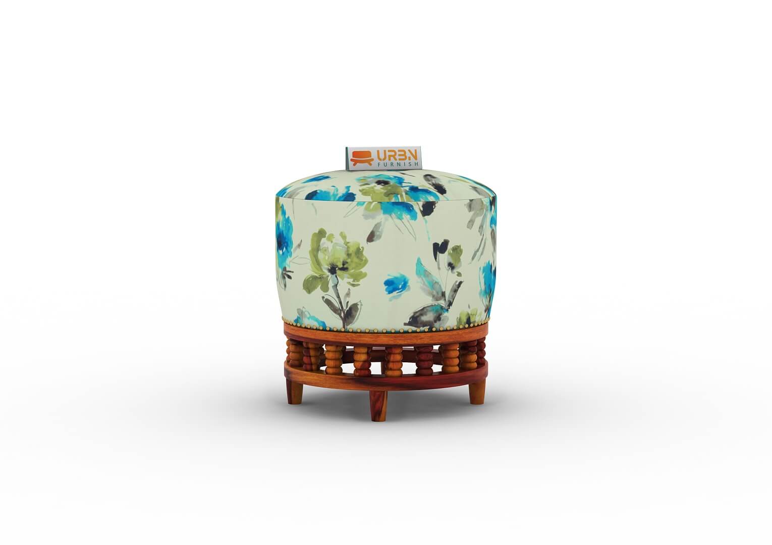 Echo Stool (Printed Fabric) - Urbnfurnish