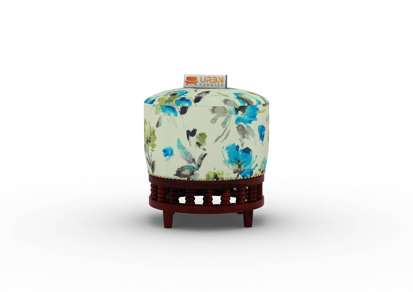 Echo Stool (Printed Fabric) - Urbnfurnish