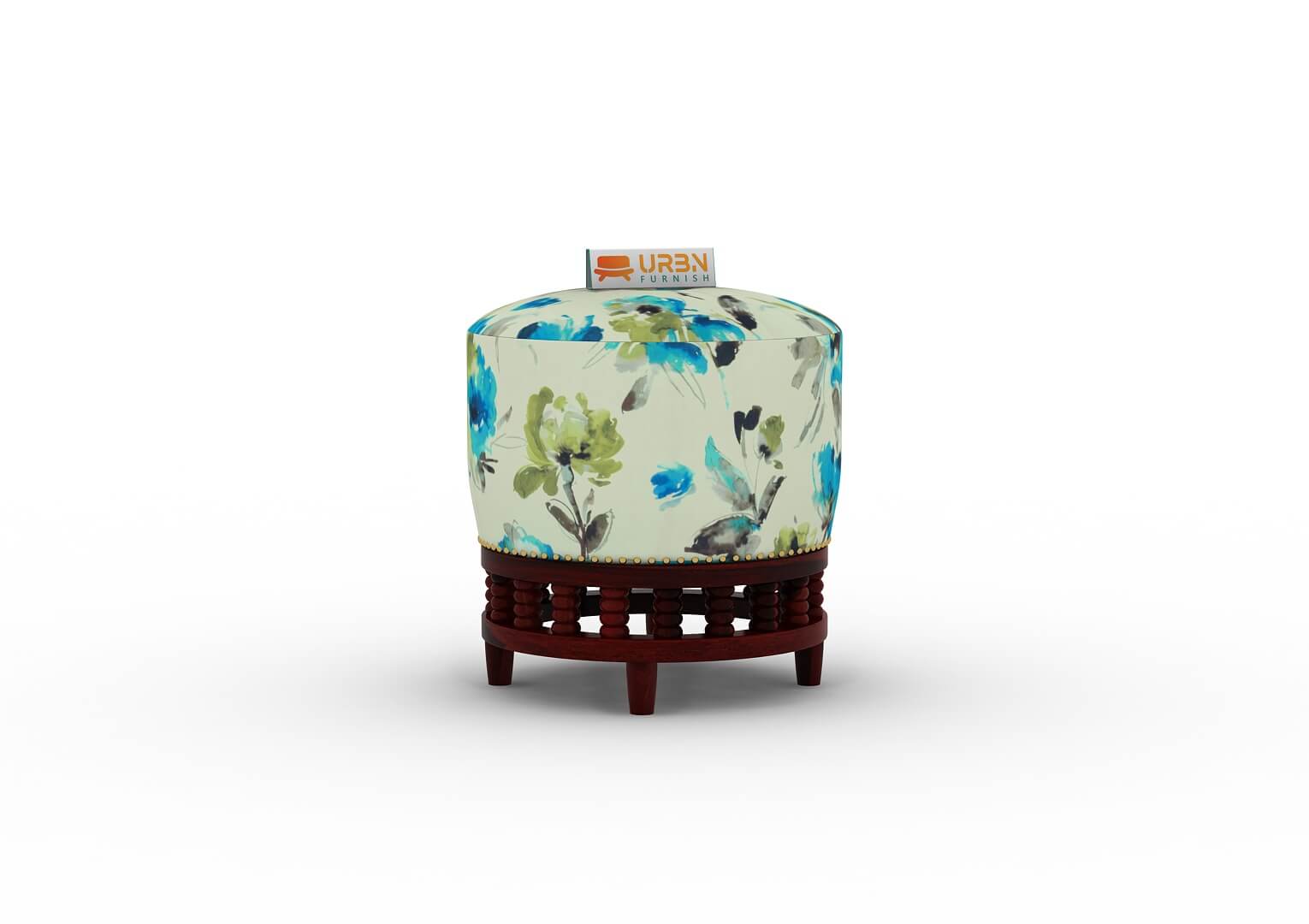 Echo Stool (Printed Fabric) - Urbnfurnish