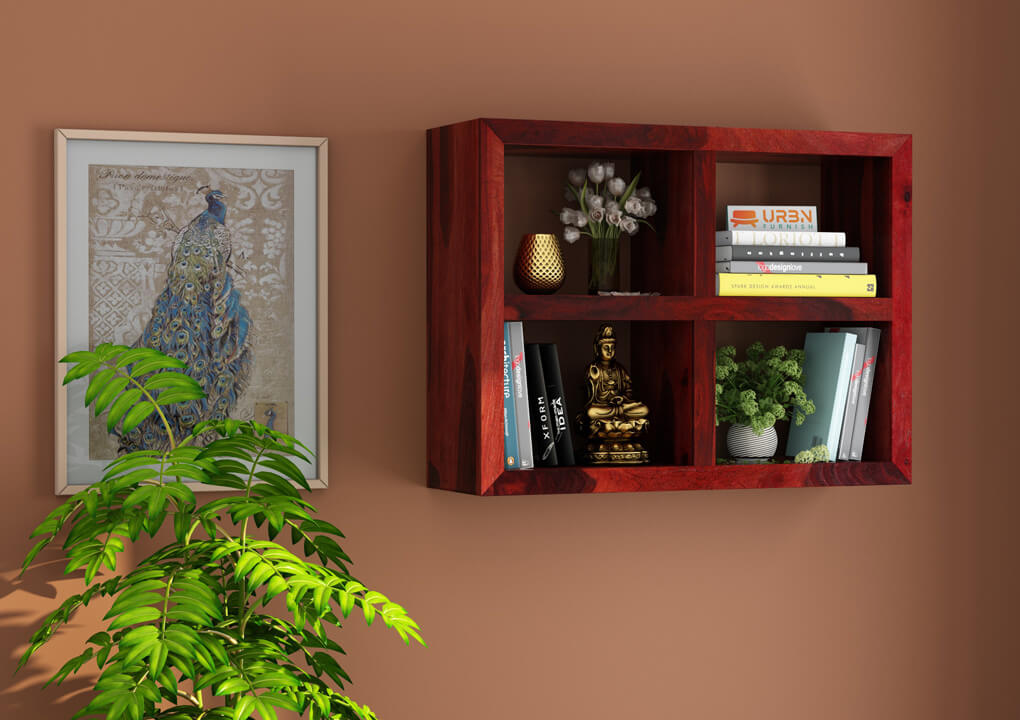 Garing Wall Shelf - Urbnfurnish