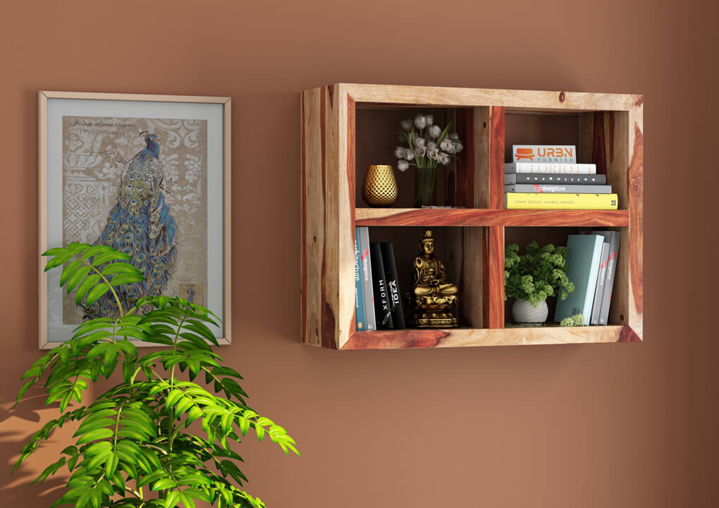Garing Wall Shelf - Urbnfurnish