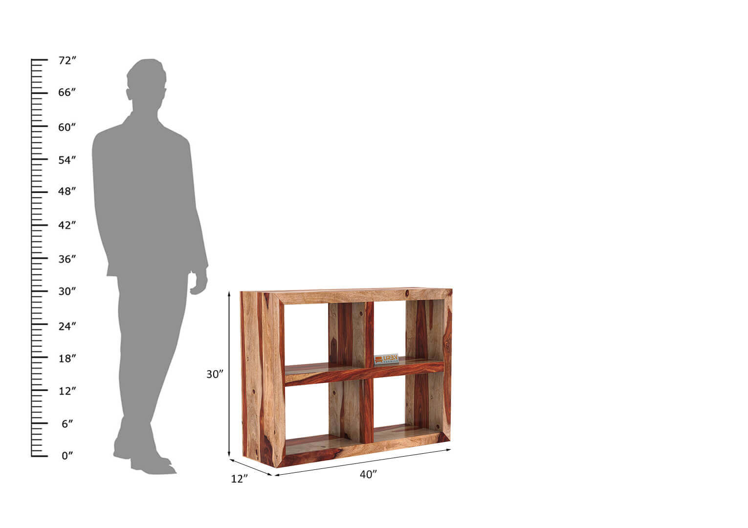 Garing Wall Shelf - Urbnfurnish