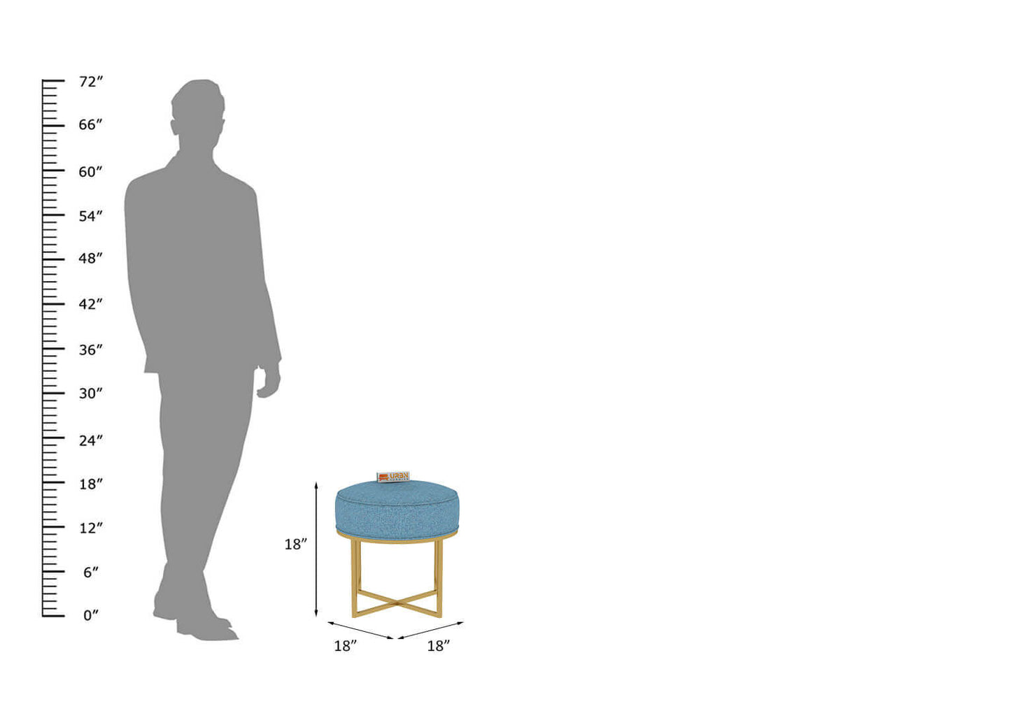 Grija Stool - Urbnfurnish