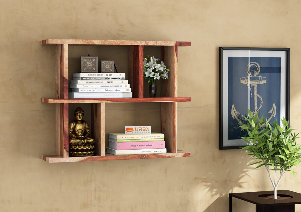 Haban Wall Shelf - Urbnfurnish