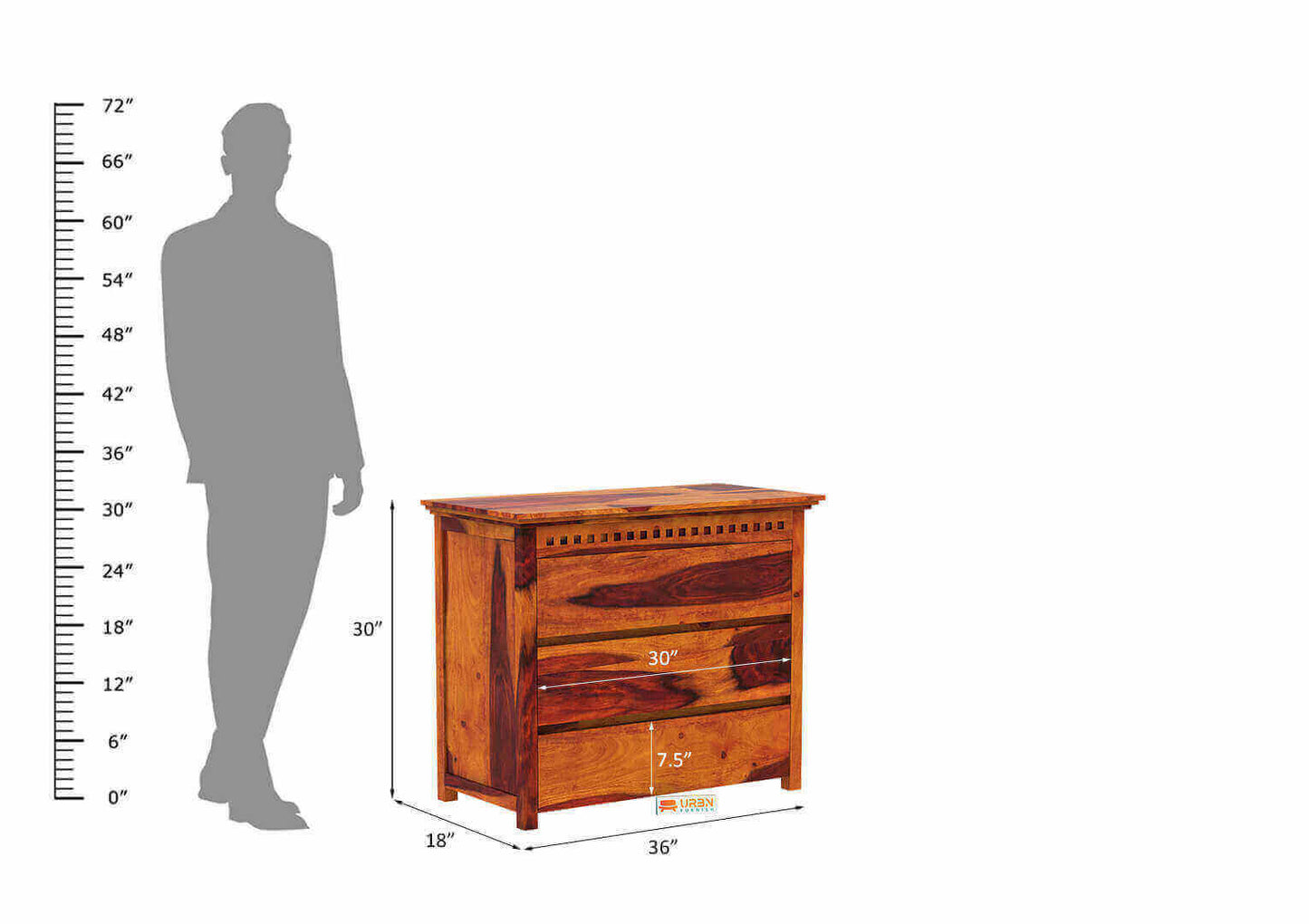 Hale Chest Of Drawer - Urbnfurnish