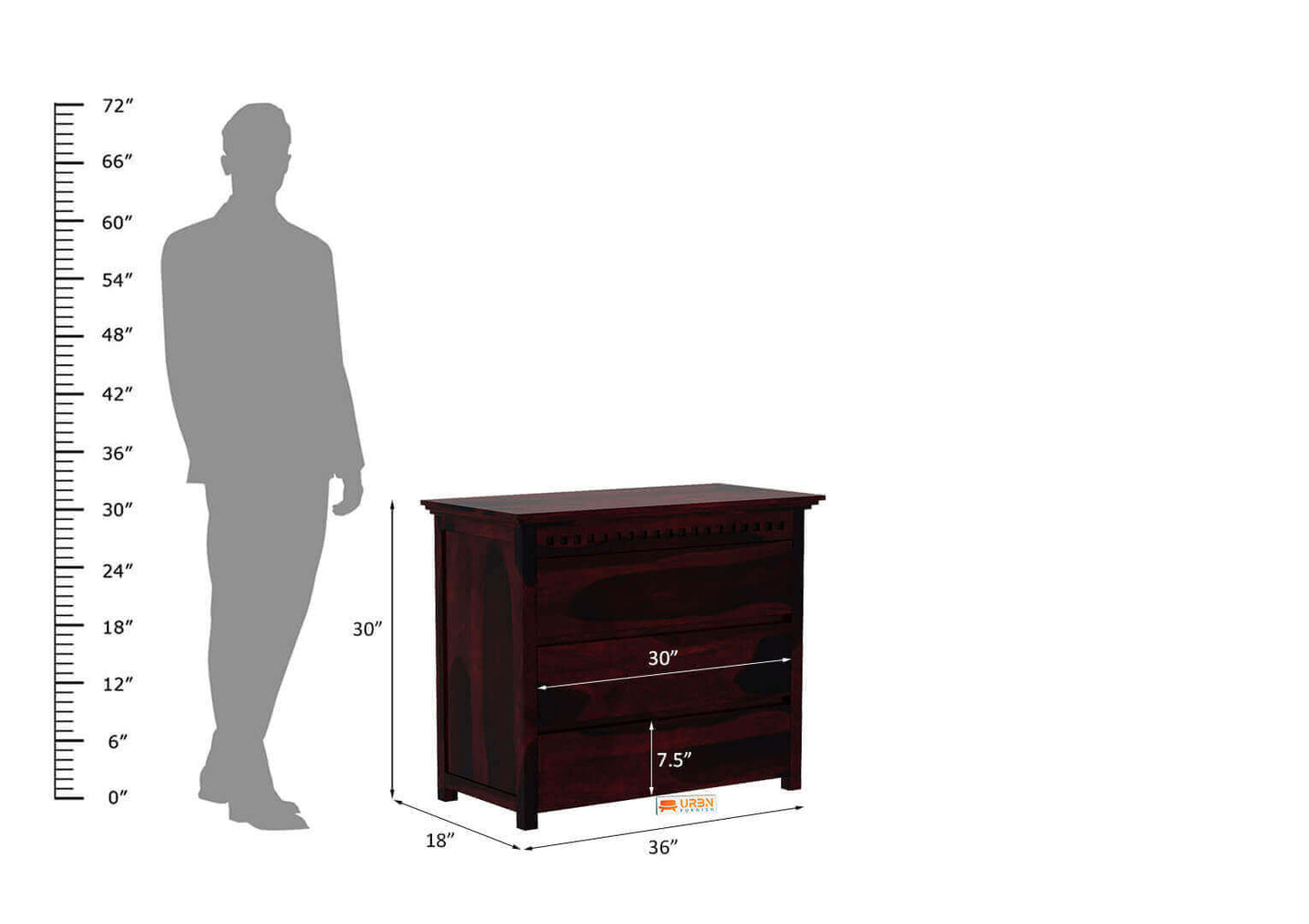 Hale Chest Of Drawer - Urbnfurnish