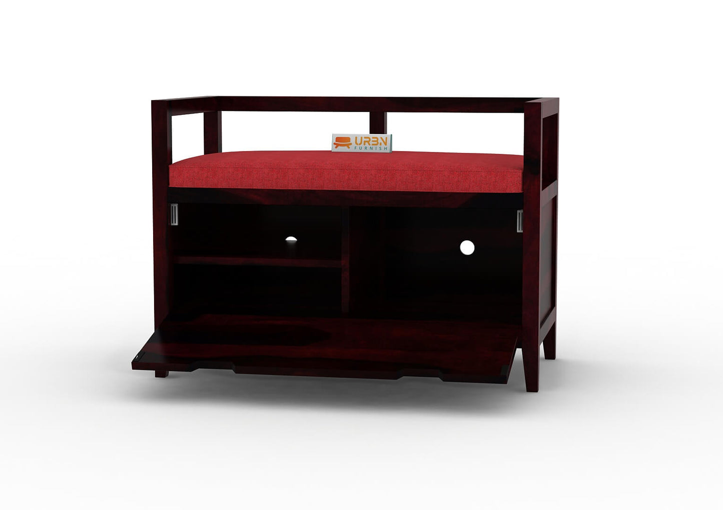 Hallway-Shoe-Rack-Walnut-Red_5