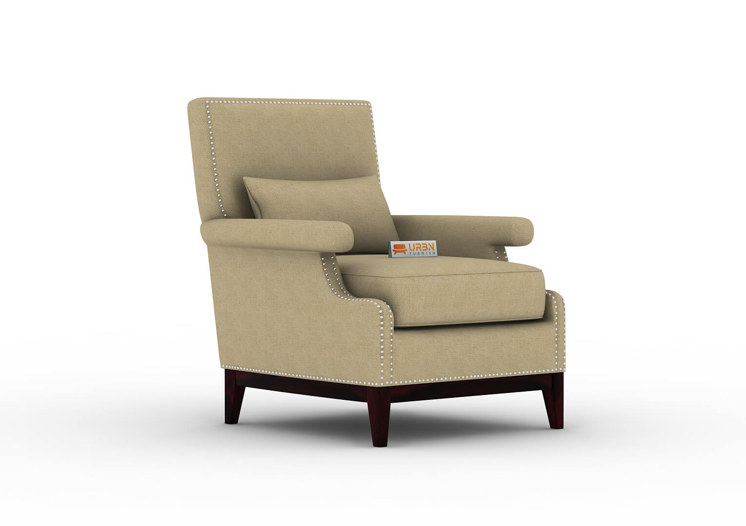 Ilex Wingback Chair - Urbnfurnish