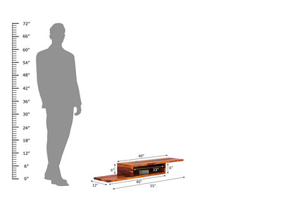 Imbue Wall Mount Tv Unit - Urbnfurnish