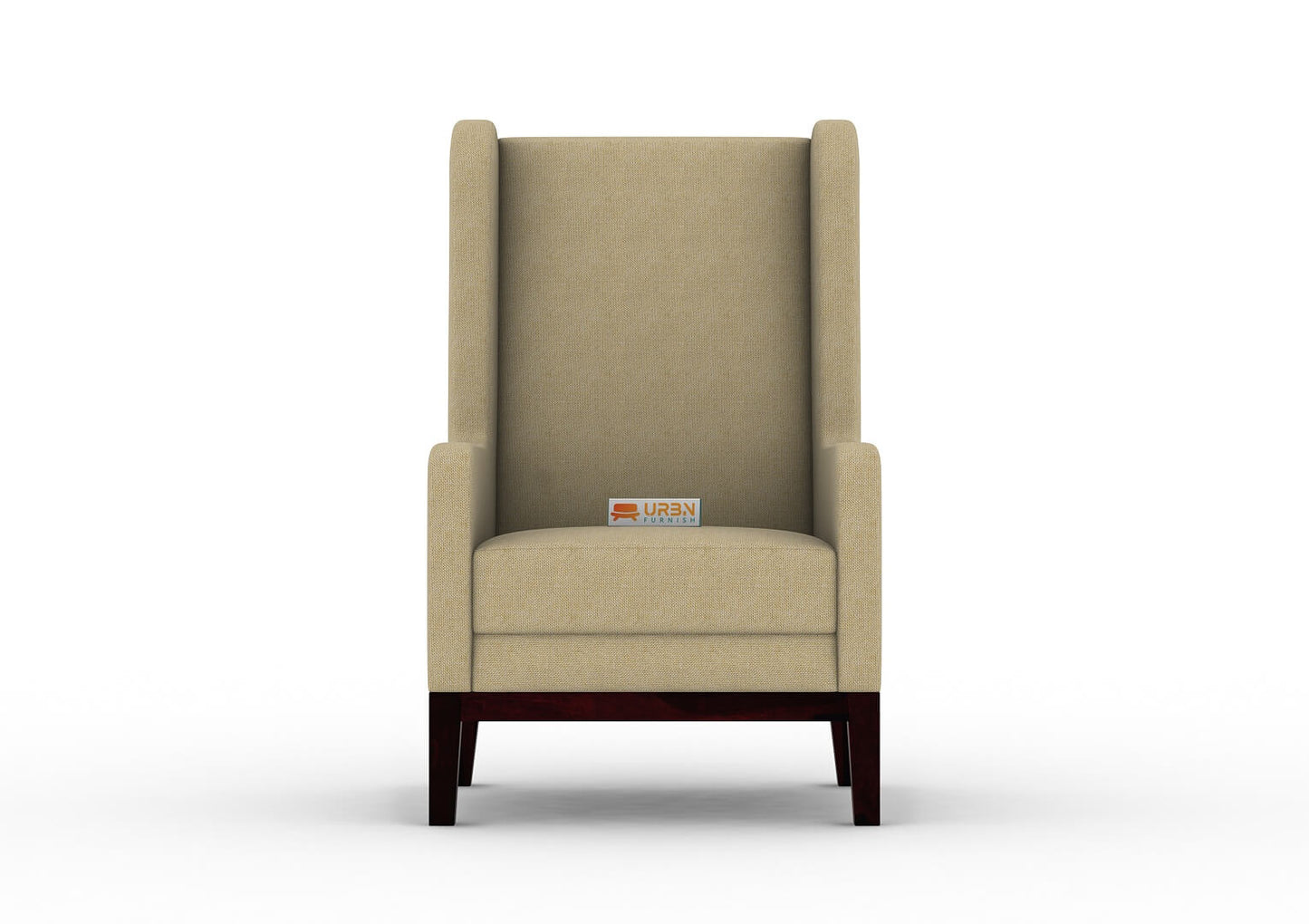 Indian Wingback Chair - Urbnfurnish