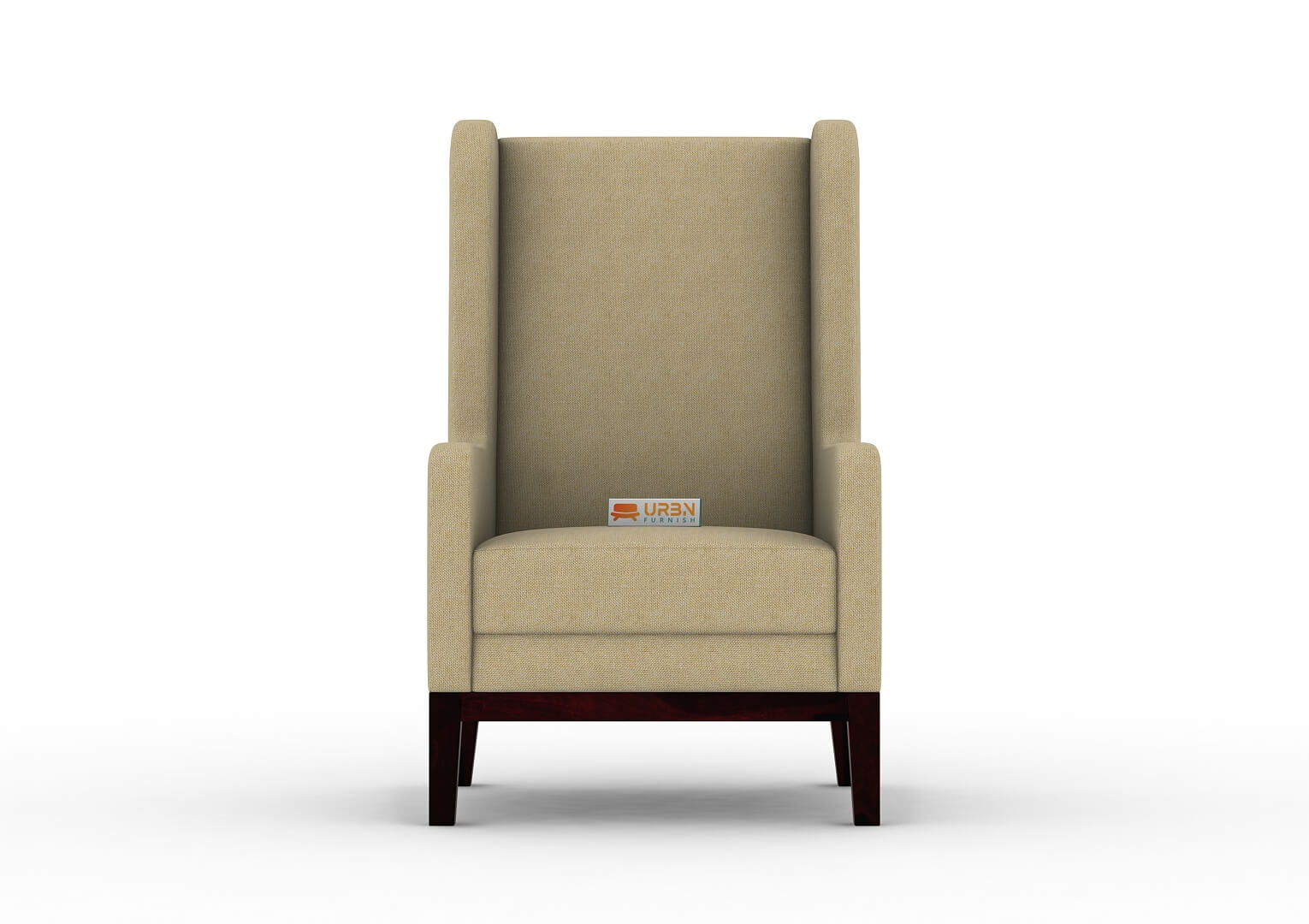 Indian Wingback Chair - Urbnfurnish