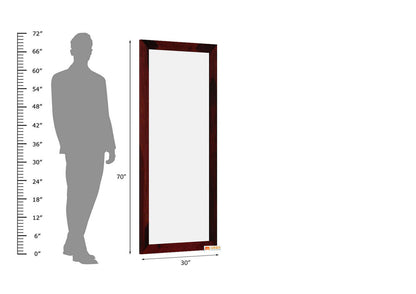 Inspire-Rectangular-Mirror-Frame-Mahogany_4