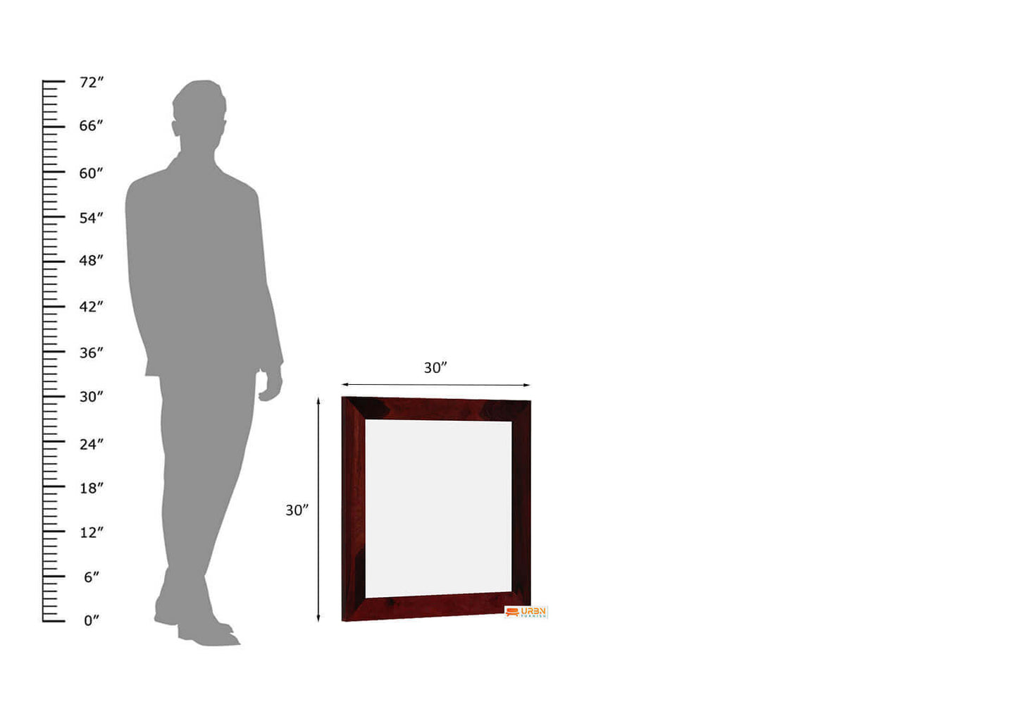 Inspire-Square-Mirror-Frame-Mahogany_4