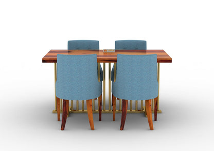 Irenic-4-Seater-Dining-Set-Golden-Honey-Blue_2