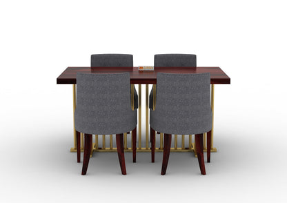 Irenic-4-Seater-Dining-Set-Golden-Mahogany-Gray_2