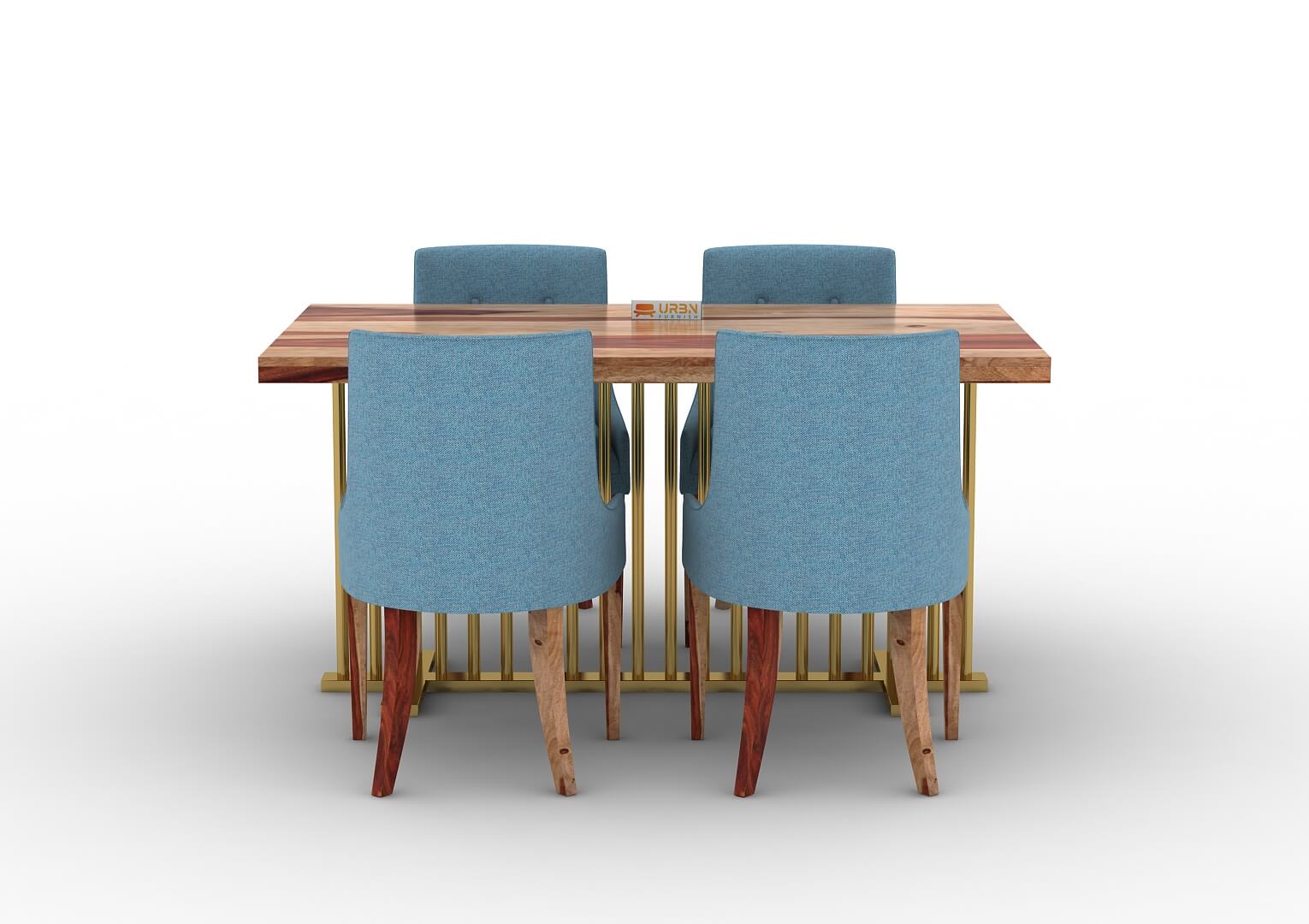 Irenic-4-Seater-Dining-Set-Golden-Natural-Blue_2