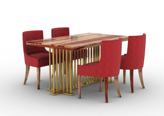 Irenic-4-Seater-Dining-Set-Golden-Natural-Red_3