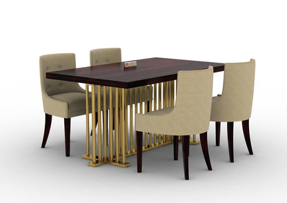 Irenic-4-Seater-Dining-Set-Golden-Walnut-Ivory_3