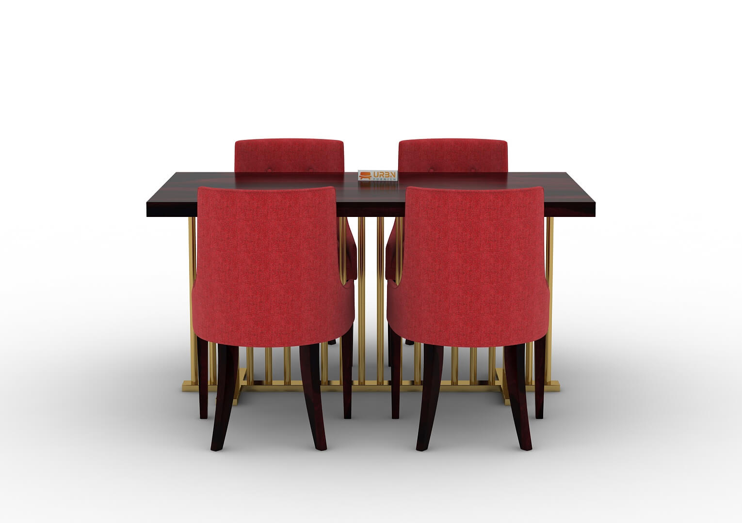 Irenic-4-Seater-Dining-Set-Golden-Walnut-Red_2