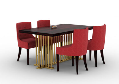 Irenic-4-Seater-Dining-Set-Golden-Walnut-Red_3