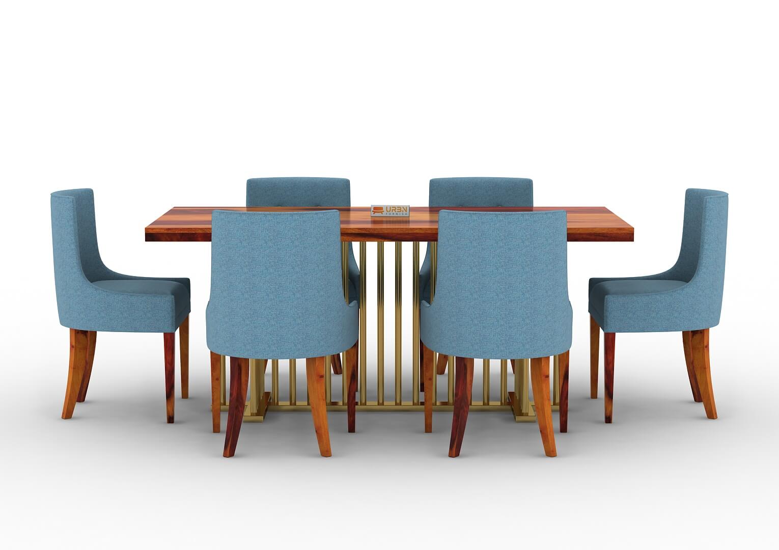 Irenic-6-Seater-Dining-Set-Golden-Honey-Blue_2