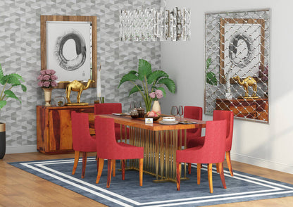 Irenic-6-Seater-Dining-Set-Golden-Honey-Red_1