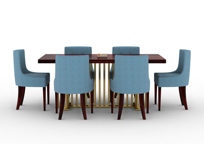 Irenic-6-Seater-Dining-Set-Golden-Mahogany-Blue_2