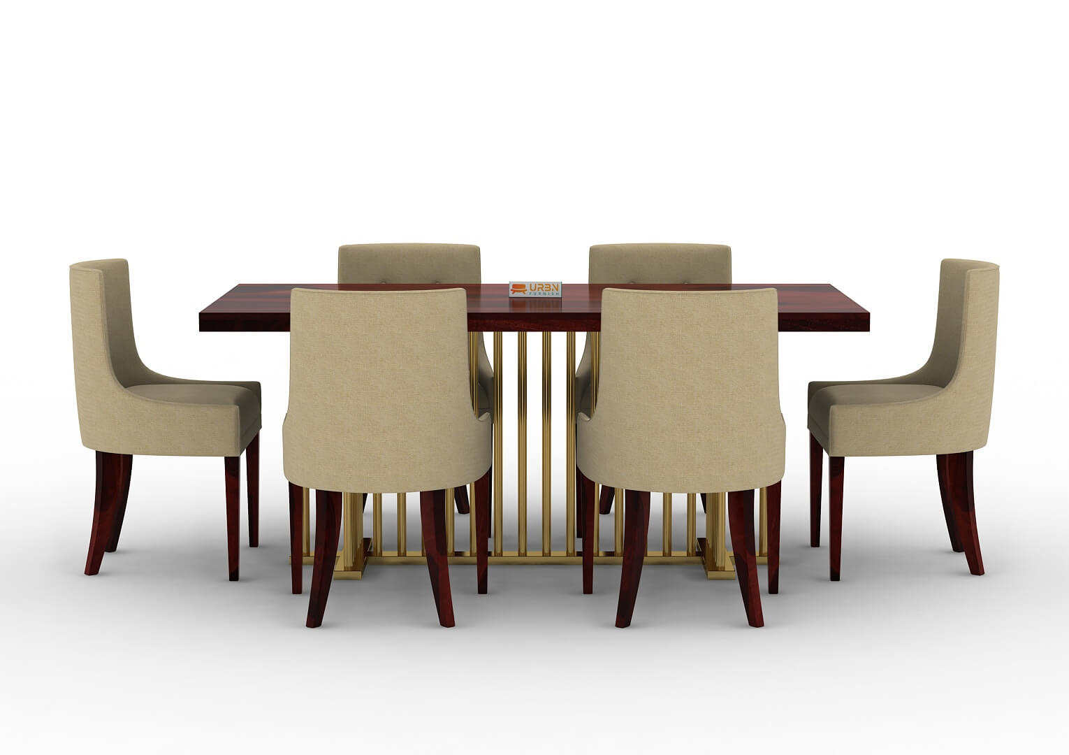 Irenic-6-Seater-Dining-Set-Golden-Mahogany-Ivory_2