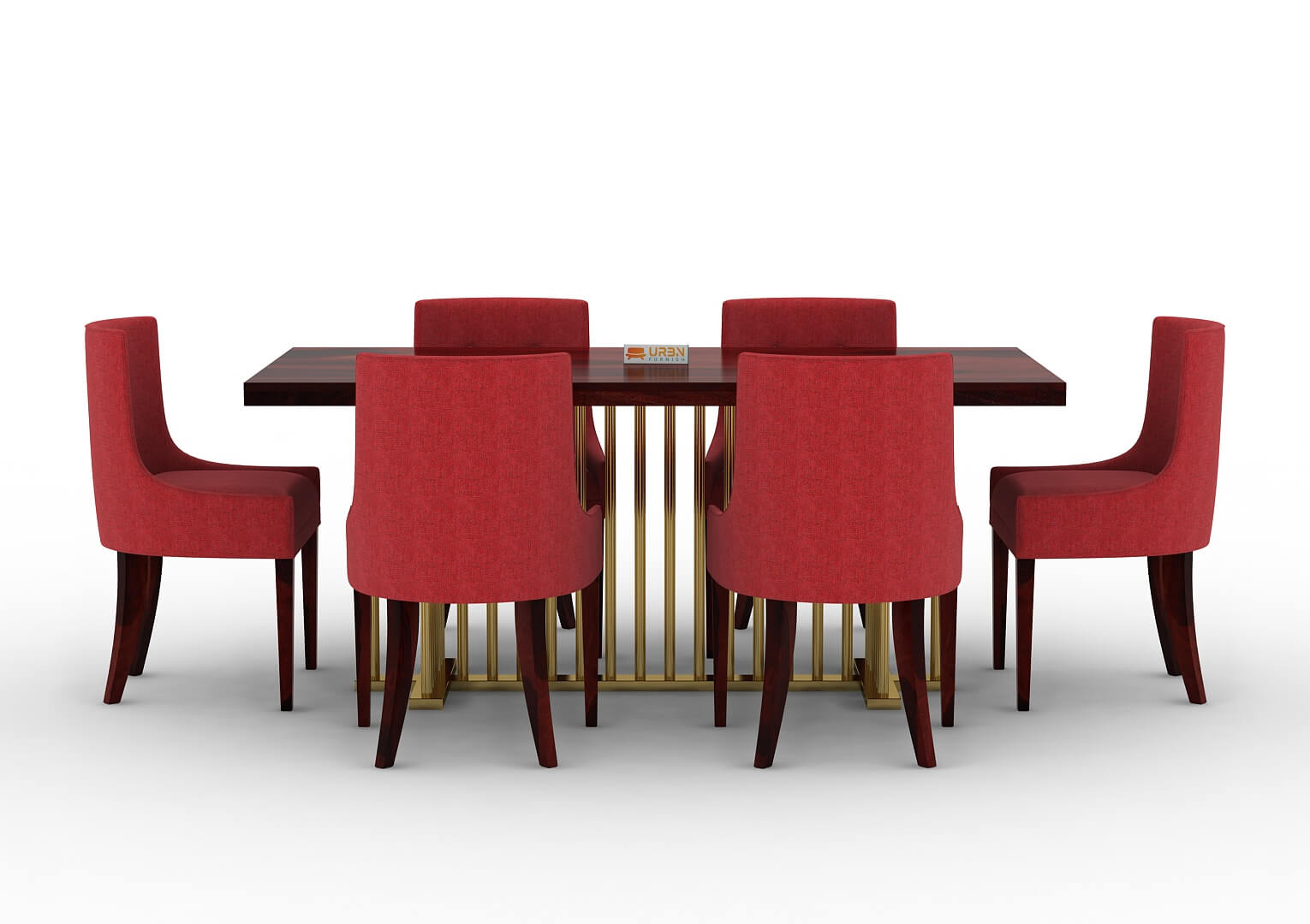 Irenic-6-Seater-Dining-Set-Golden-Mahogany-Red_2