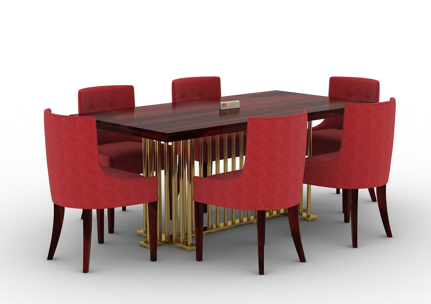 Irenic-6-Seater-Dining-Set-Golden-Mahogany-Red_3