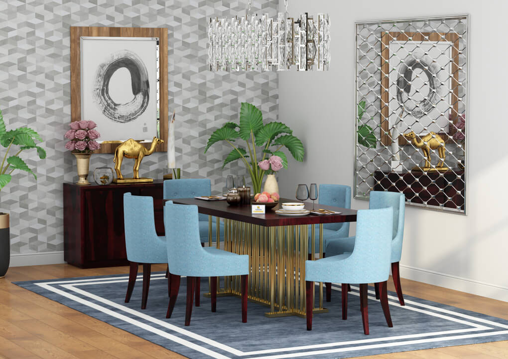 Irenic-6-Seater-Dining-Set-Golden-Walnut-Blue_1
