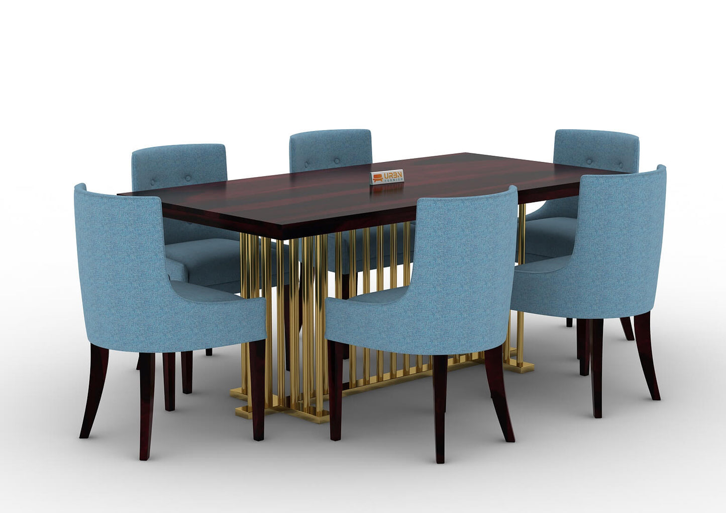 Irenic-6-Seater-Dining-Set-Golden-Walnut-Blue_3
