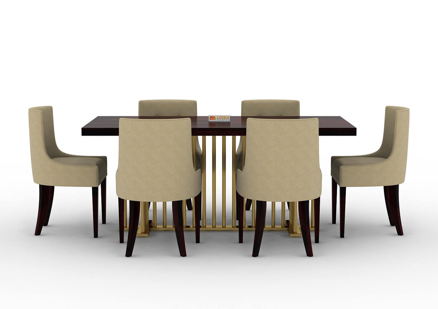 Irenic-6-Seater-Dining-Set-Golden-Walnut-Ivory_2