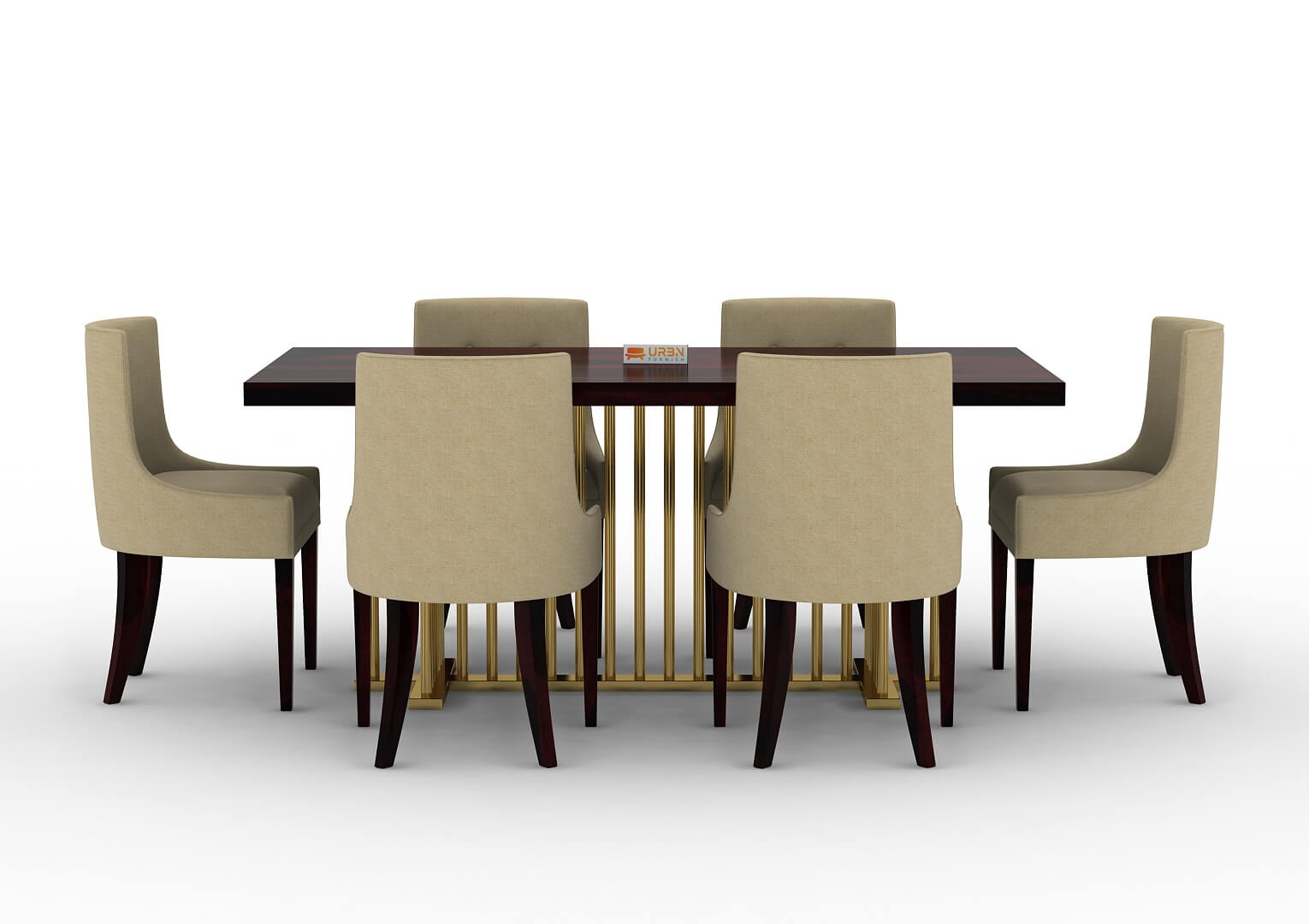 Irenic-6-Seater-Dining-Set-Golden-Walnut-Ivory_2