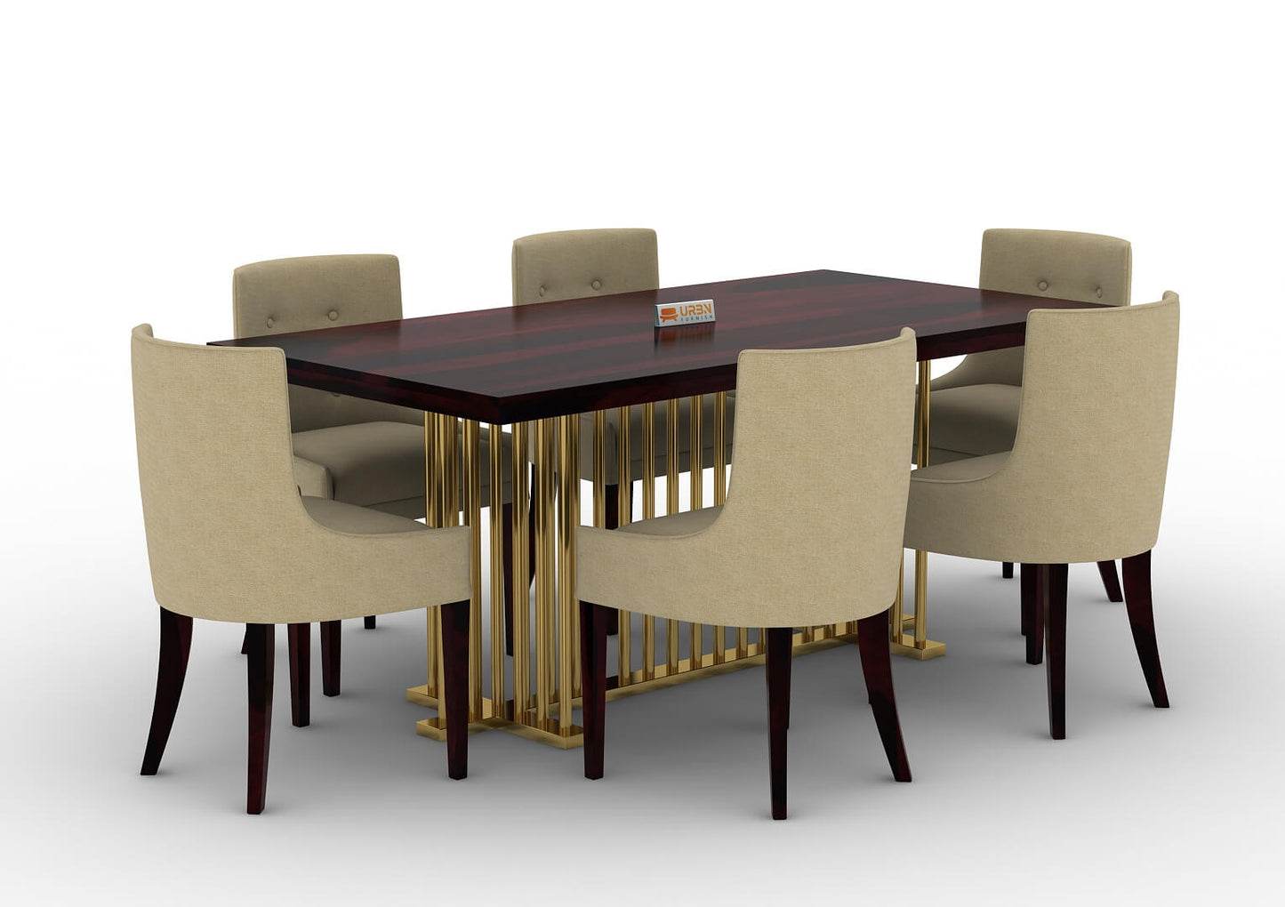 Irenic-6-Seater-Dining-Set-Golden-Walnut-Ivory_3