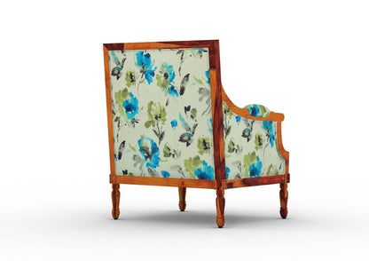 Irtysh Lounge Chair (Printed Fabric) - Urbnfurnish