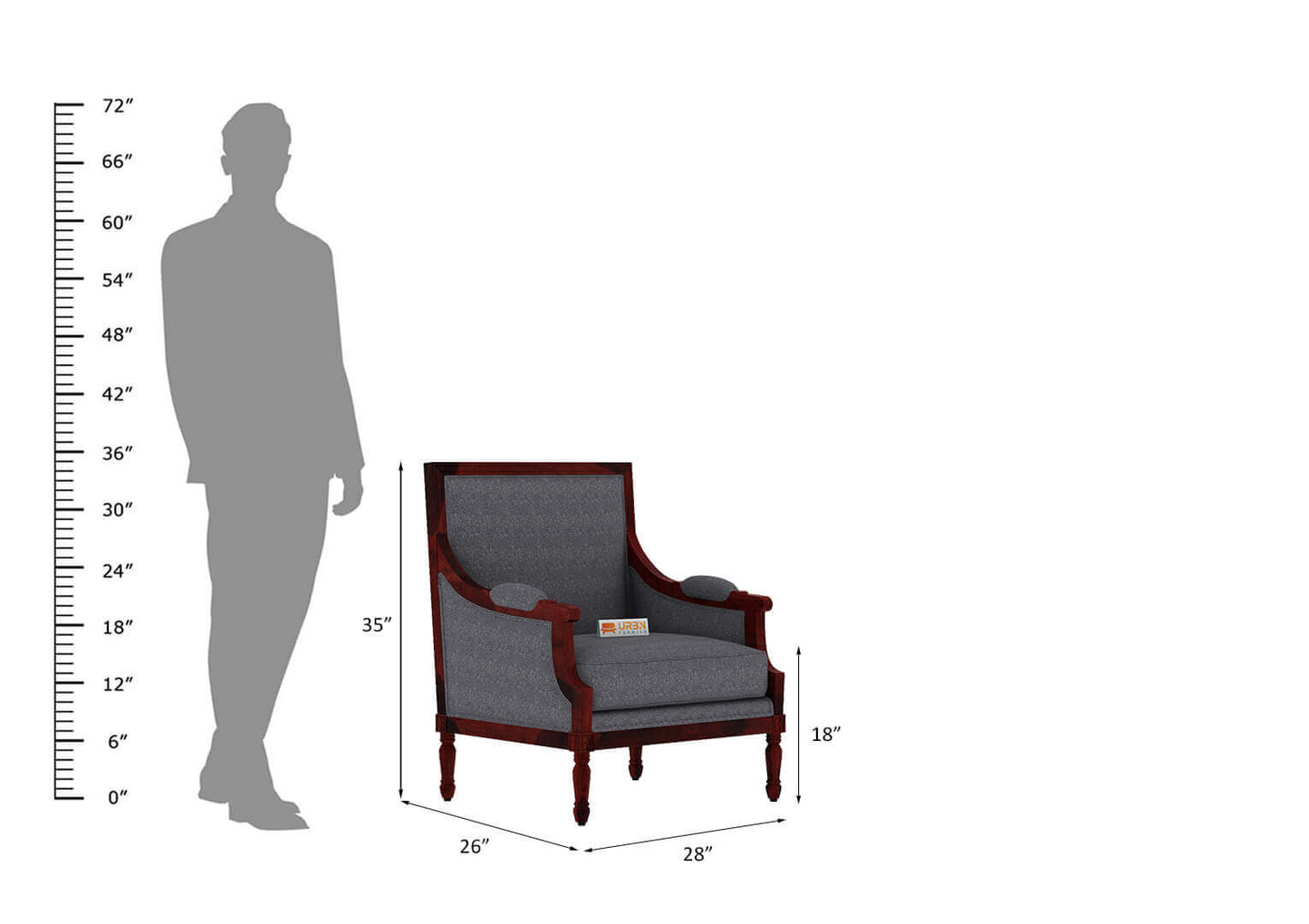 Irtysh Lounge Chair - Urbnfurnish