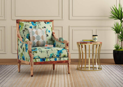 Irtysh Lounge Chair (Printed Fabric) - Urbnfurnish