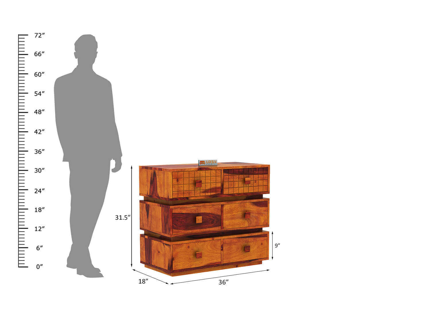 Ivy Chest Of Drawer - Urbnfurnish