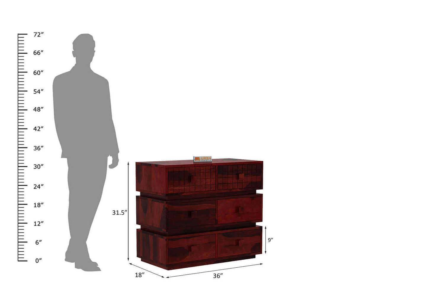 Ivy Chest Of Drawer - Urbnfurnish
