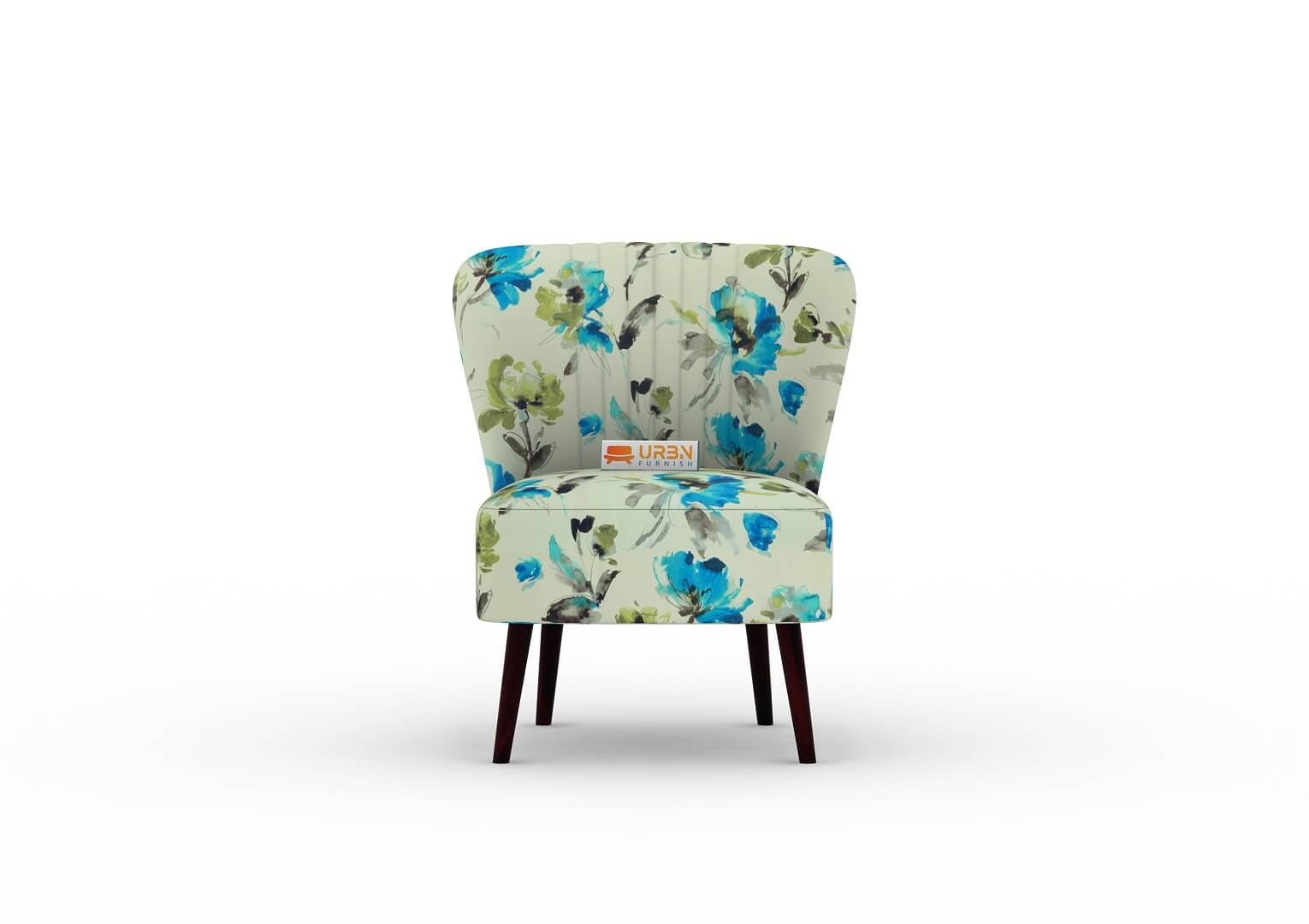 Jixi Lounge Chair (Printed Fabric) - Urbnfurnish