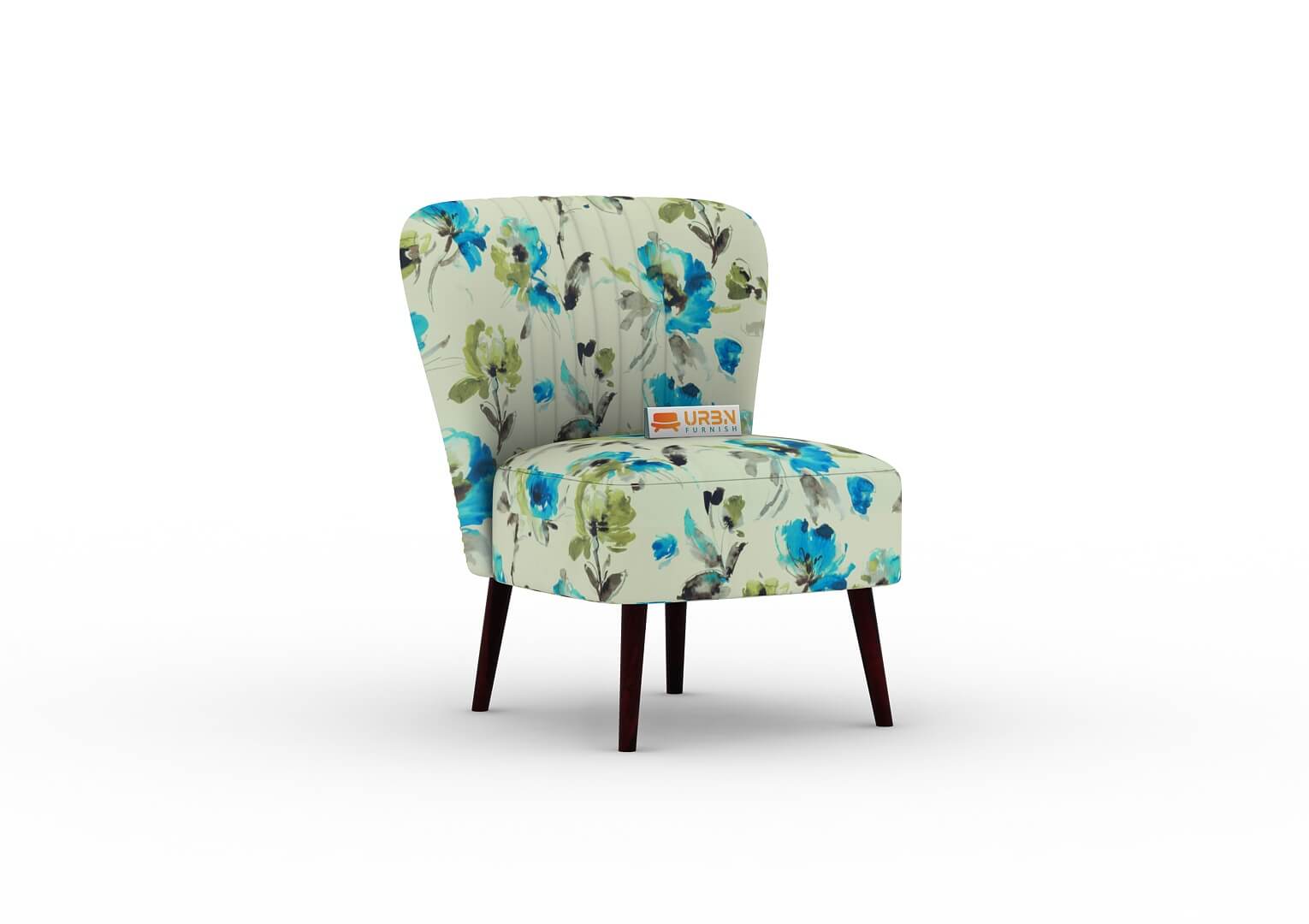 Jixi Lounge Chair (Printed Fabric) - Urbnfurnish