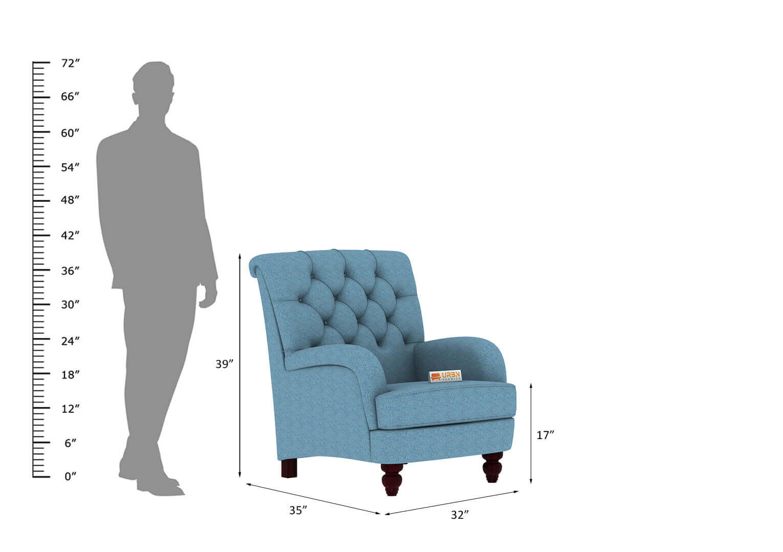 Joetsu Lounge Chair - Urbnfurnish