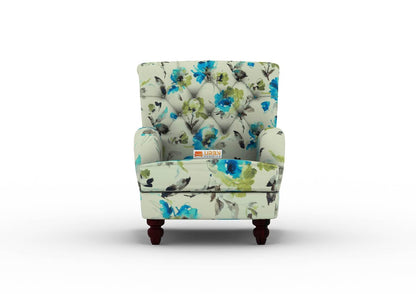 Joetsu Lounge Chair (Printed Fabric) - Urbnfurnish