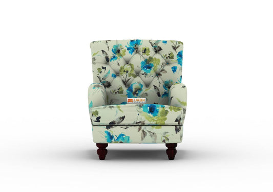 Joetsu Lounge Chair (Printed Fabric) - Urbnfurnish