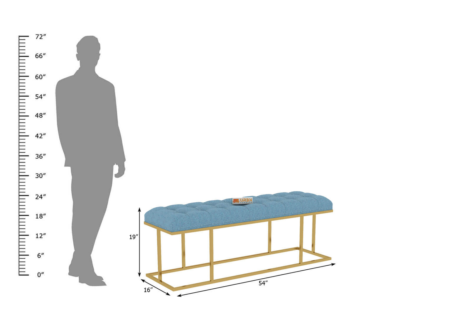 Juno Bench - Urbnfurnish