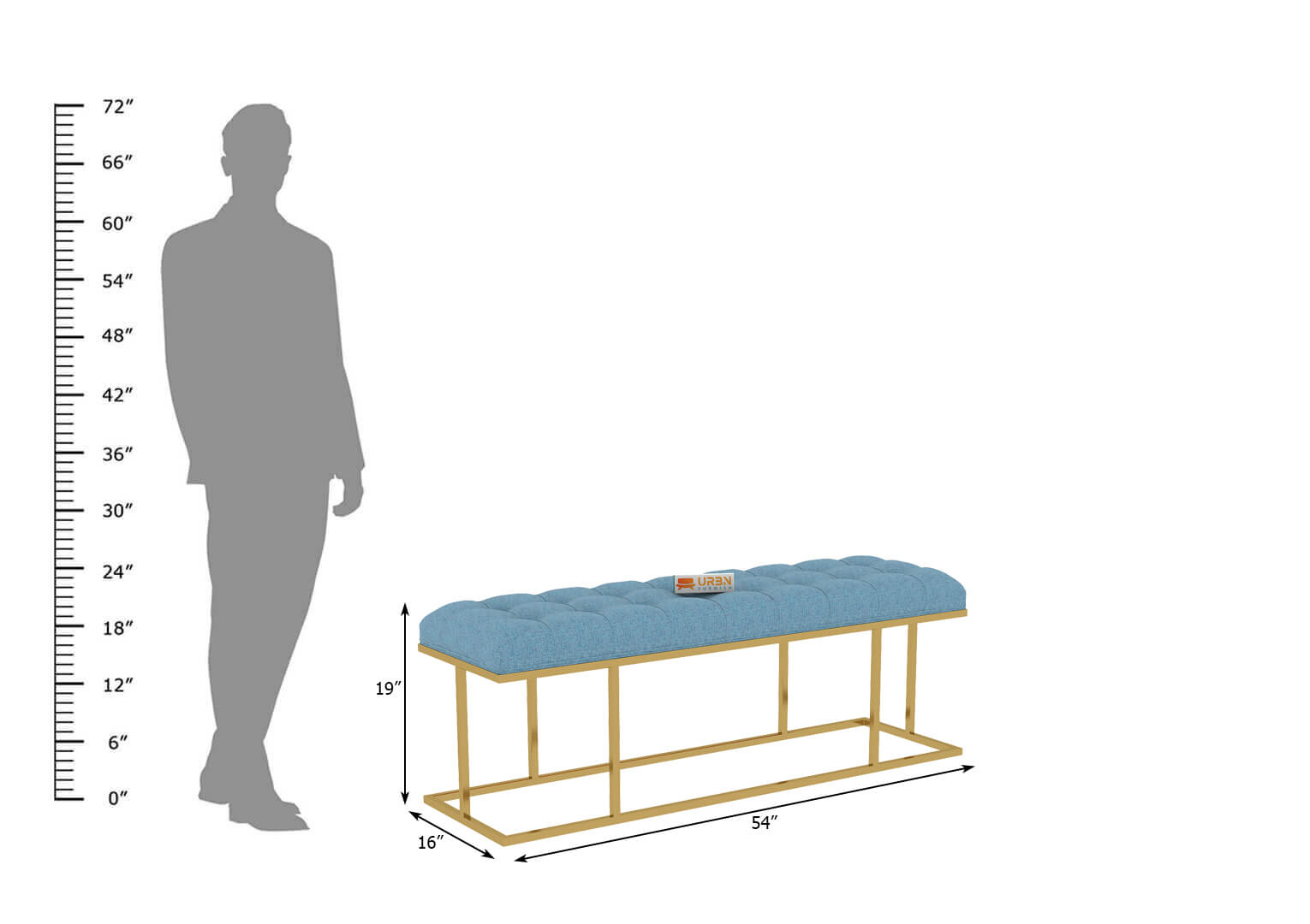 Juno Bench - Urbnfurnish