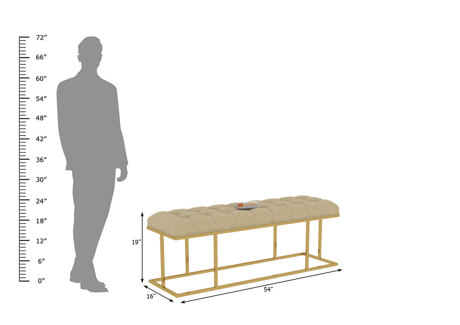 Juno Bench - Urbnfurnish